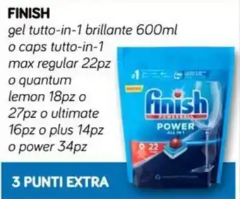 Il Tulipano FINISH gel tutto-in-1 brillante 600ml offerta