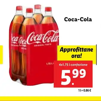 Lidl Coca-Cola offerta