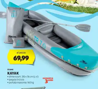 ALDI CRANE KAYAK offerta
