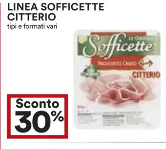 Coop LINEA SOFFICETTE CITTERIO offerta