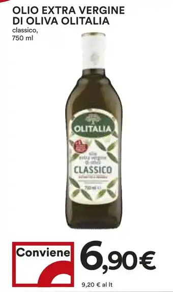 Coop OLIO EXTRA VERGINE DI OLIVA OLITALIA classico, 750 ml offerta