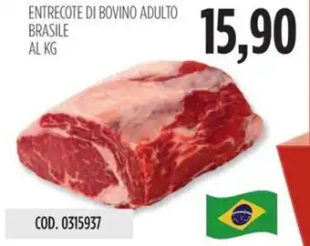 Carico Cash & Carry ENTRECOTE DI BOVINO ADULTO BRASILE offerta