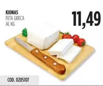 Carico Cash & Carry KIONAS FETA GRECA offerta