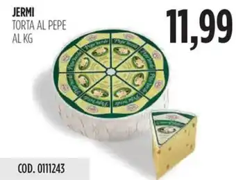Carico Cash & Carry JERMI TORTA AL PEPE offerta