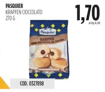 Carico Cash & Carry PASQUIER KRAPFEN CIOCCOLATO 270 g offerta