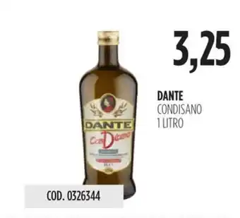 Carico Cash & Carry DANTE CONDISANO 1 LITRO offerta