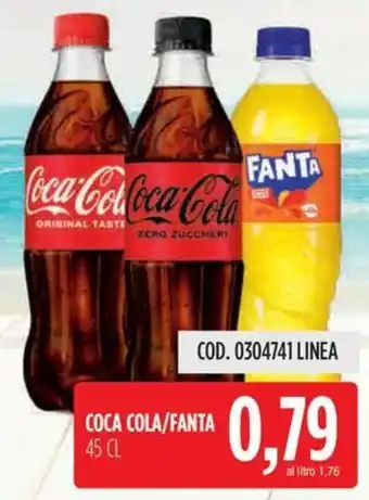 Carico Cash & Carry COCA COLA/FANTA 45 CL offerta