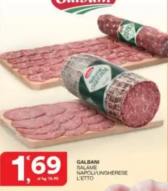 Quick Sisa GALBANI SALAME NAPOLI/UNGHERESE offerta