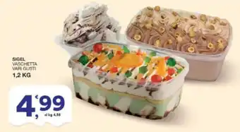 SIGEL VASCHETTA VARI GUSTI 1,2 KG