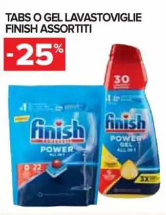 TABS O GEL LAVASTOVIGLIE FINISH ASSORTITI