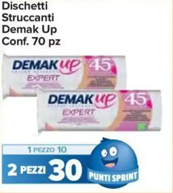 Carrefour Express Dischetti Struccanti Demak Up Conf. 70 pz offerta