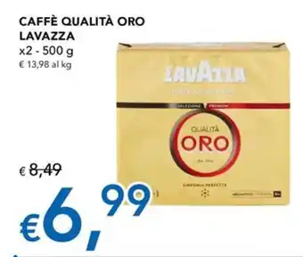 Migross Superstore CAFFÈ QUALITÀ ORO LAVAZZA X 2 500 G offerta