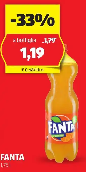 ALDI FANTA 1,75 l offerta