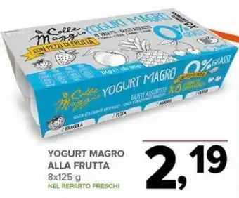 Todis YOGURT MAGRO ALLA FRUTTA 8x125 g offerta