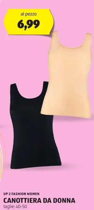 ALDI UP 2 FASHION WOMEN CANOTTIERA DA DONNA offerta