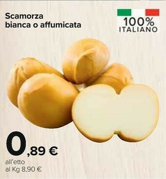 Carrefour Market Scamorza bianca o affumicata offerta