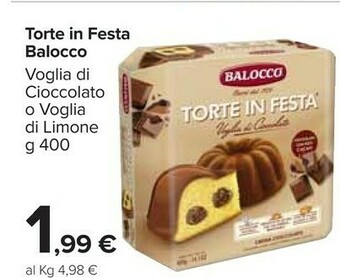 Carrefour Market Torte in festa voglia di limone 400 g(ml) offerta