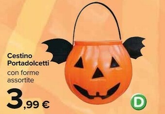 Carrefour Market Cestino portadolcetti offerta