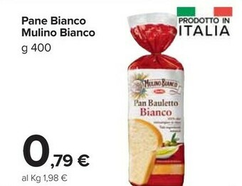 Carrefour Market Pan bauletto bianco 400 g(ml) offerta