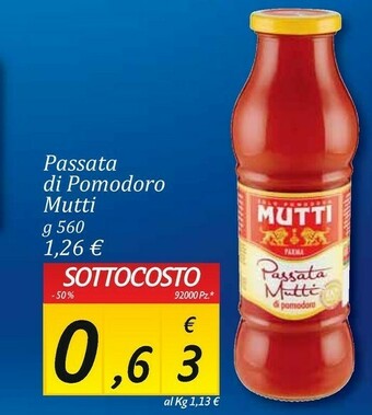 Carrefour Market Passata di pomodoro 560 g(ml) offerta