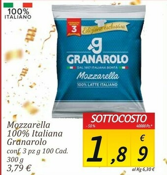 Carrefour Market Mozzarella italiana offerta