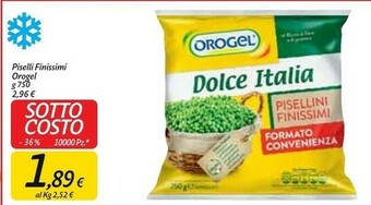 Carrefour Market Piselli finissimi offerta