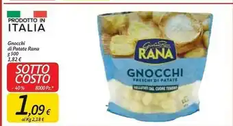 Carrefour Market Giovanni rana - gnocchi freschi di patate offerta