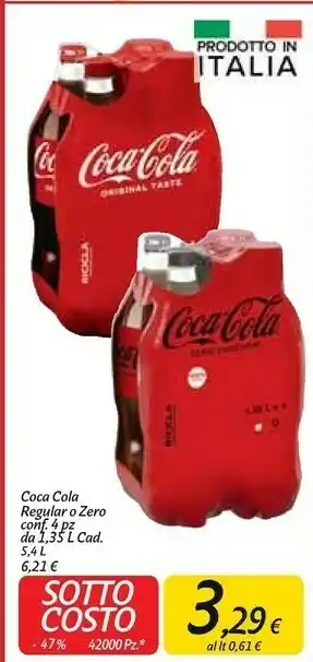 Carrefour Market Coca-cola - coca cola 1350 g(ml) offerta