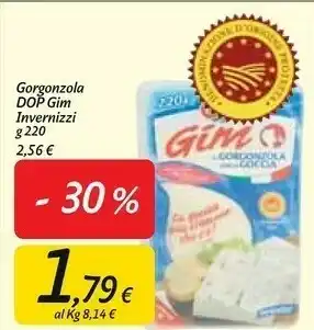 Carrefour Market Gim invernizzi gorgonzola dop offerta