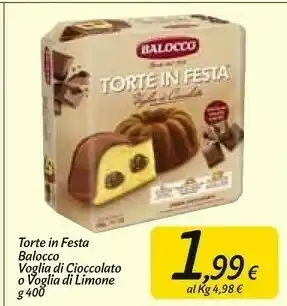 Carrefour Market Torte in festa voglia di cioccolato 400 g(ml) offerta