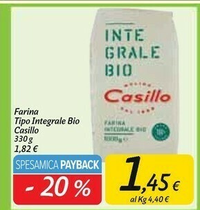 Carrefour Market Farina offerta