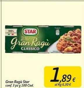 Carrefour Market Ragù offerta
