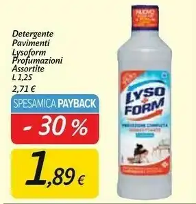 Detergente pavimenti 1250 ml