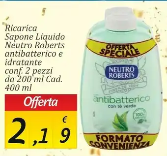 Carrefour Market Ricarica sapone liquido antibatterico offerta