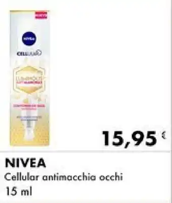 Iper Tosano NIVEA Cellular antimacchia occhi 15 ml offerta