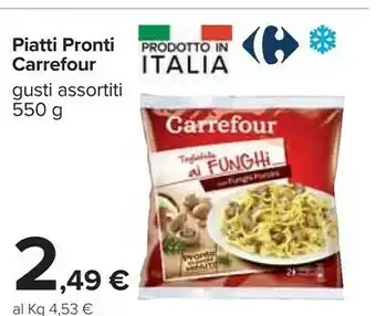 Carrefour Carrefour piatti pronti offerta