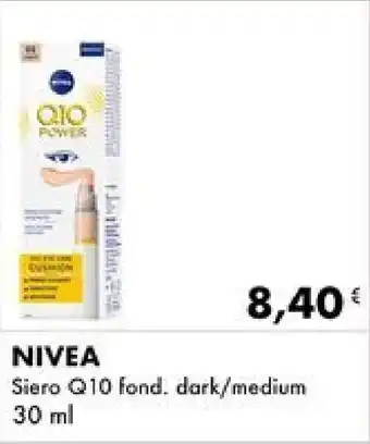 Iper Tosano NIVEA Siero Q10 fond. dark/medium 30 ml offerta