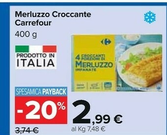 Carrefour Carrefour - merluzzo croccante offerta