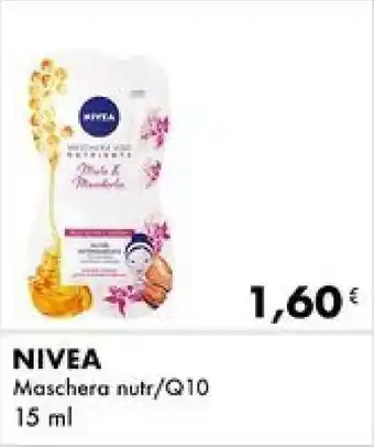 Iper Tosano NIVEA Maschera nutr/Q10 15 ml offerta