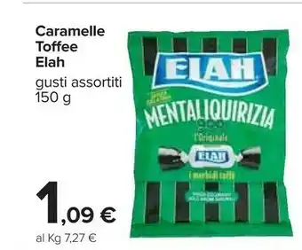 Carrefour Caramelle toffee offerta