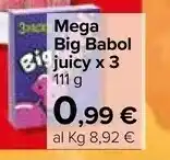 Carrefour Mega juicy x3 offerta