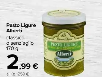 Carrefour Pesto ligure offerta