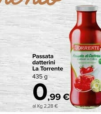 Carrefour Passata di pomodoro offerta