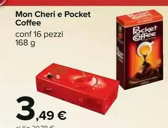 Mon cheri e pocket coffee