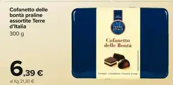 Carrefour Cofanetto delle bontà praline offerta