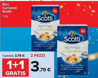 Carrefour Riso carnaroli 1000 g(ml) offerta