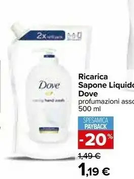Carrefour Ricarica sapone liquido offerta