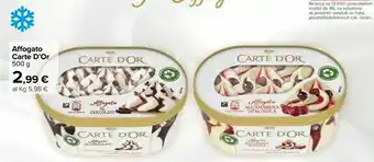 Carrefour Carte d'or affogato mirtillo 500 g(ml) offerta