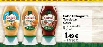 Carrefour Salse extragusto topdown offerta