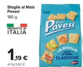 Carrefour Sfoglie al mais offerta